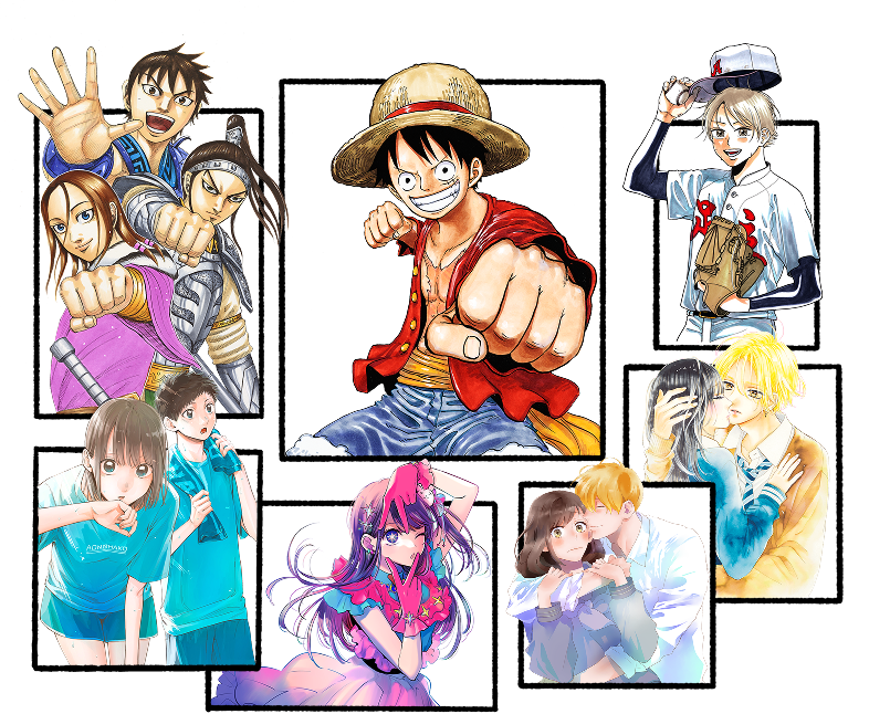 イラスト:マンガのキャラクター